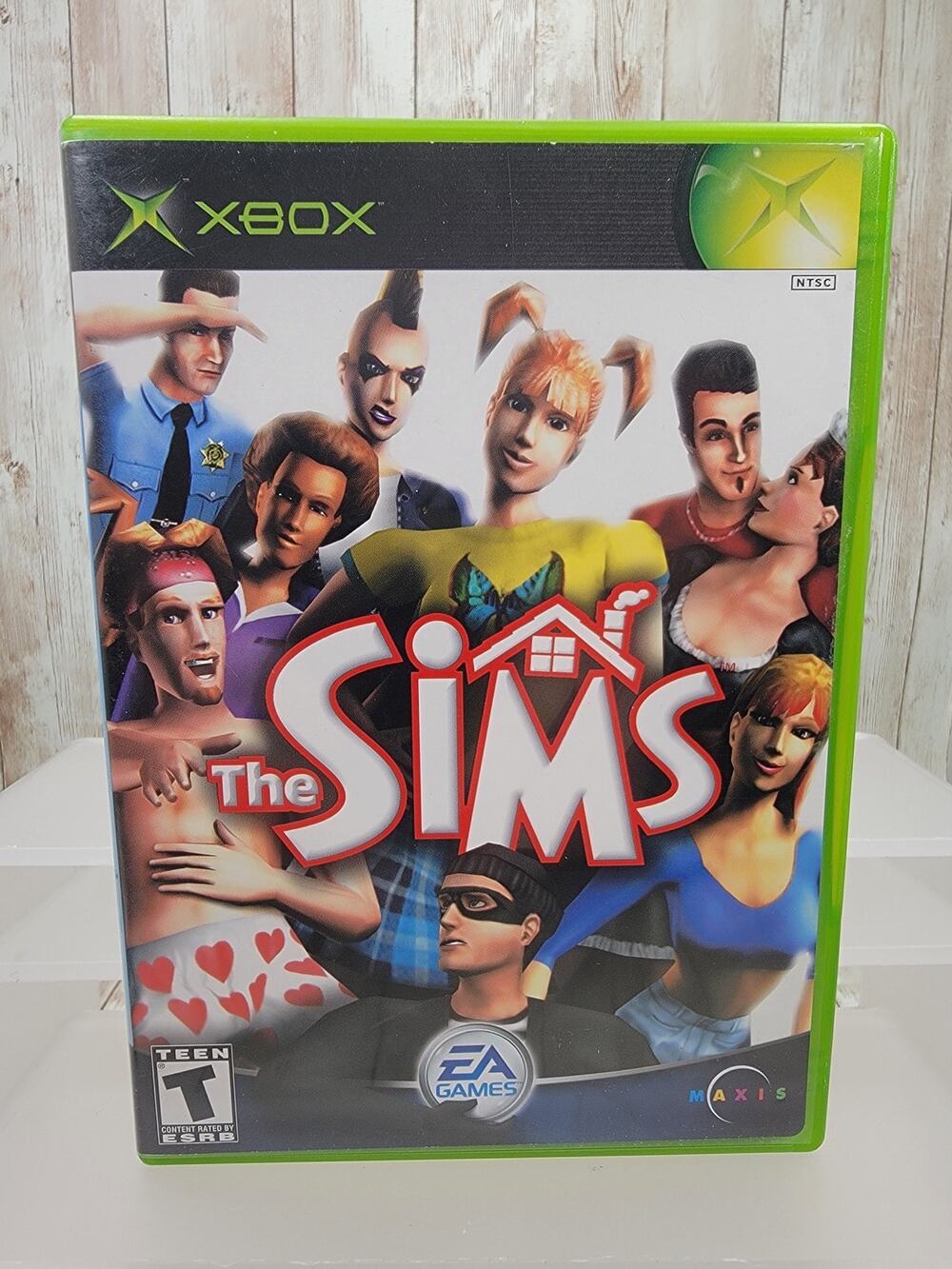The Sims CIB W/ Manual - Xbox